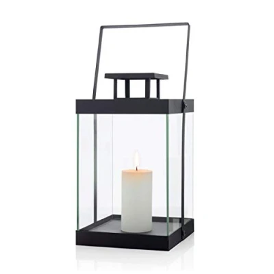Afbeelding van Blomus lantaarn Finca zwart middel 36 cm