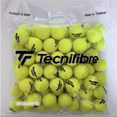 Afbeelding van Tecnifibre XLDS Padel trainingsballen Drukloos Geel 72 stuks