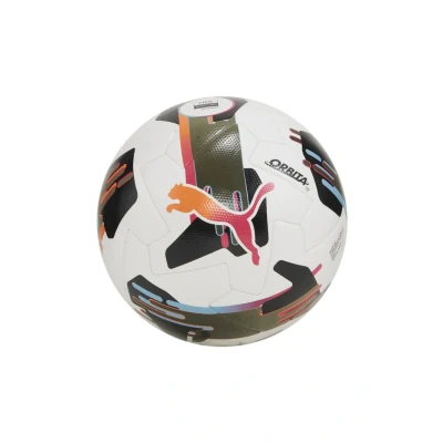 Afbeelding van Puma Orbita 1 Voetbal, Maat: 5, White multicolor