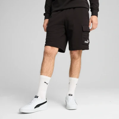 Afbeelding van Puma Essentials LOGO Shorts, Heren, Maat: XXL, Black