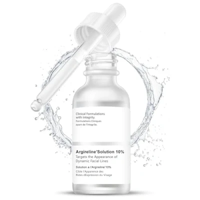 Afbeelding van Argireline Solution 10%, hyaluronzuur serum, anti rimpel hydraterend gezichtsserum