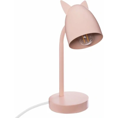 Afbeelding van Bureaulamp met oortjes Roze