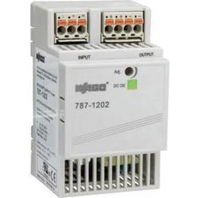Afbeelding van WAGO 787 1202 DIN rail netvoeding 24 V 1.3 A 31.2 W Aantal uitgangen: 1 x Inhoud: stuk(s)
