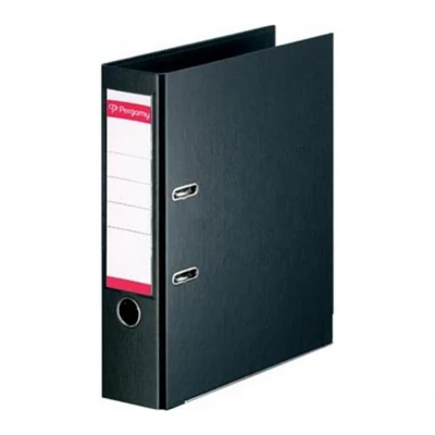 Afbeelding van Pergamy Ordner A4 8cm Zwart 1x