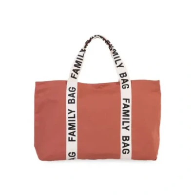 Afbeelding van Childhome Family bag Luiertas Signature collection Terracotta