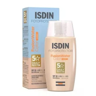 Afbeelding van Isdin Fotoprotector Fusion Water Color Light SPF50 50ml Crème