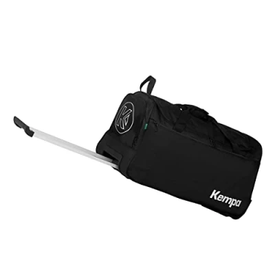 Afbeelding van Kempa Sporttas met wieltjes, trolley handvat, handbal, fitness, sport, zwart, 60 l, M, klassiek, zwart., klassiek