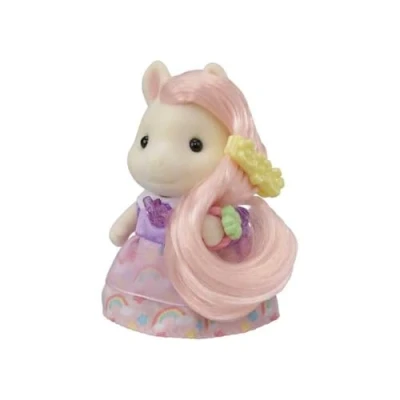 Image de Figurine Sylvanian Families la coiffeuse de fille Poney