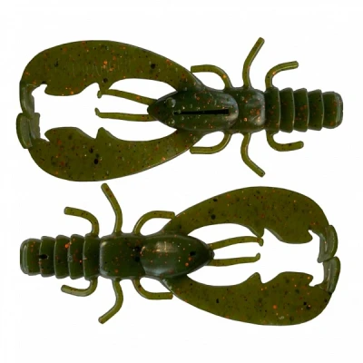 Afbeelding van Headbanger BangerCraw Watermelon Red Flake 9cm (8g) (7 stuks)