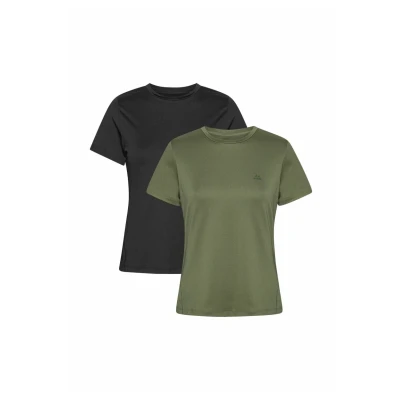 Afbeelding van Danish Endurance Sport Tshirt, Dames, Maat: Large, Black olive