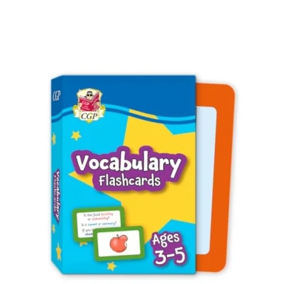 Afbeelding van CGP Reception Activity Books and Cards Vocabulary Flashcards for Ages 3 5