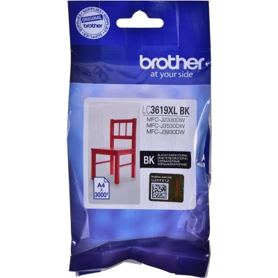 Afbeelding van Brother LC 3617Y inktcartridge Origineel Zwart 1 stuk(s)