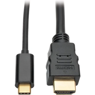 Afbeelding van Tripp Lite U444 003 H USB 3.1 Gen 1 C to HDMI 4K Adapter Cable (M/M), Thunderbolt 3 Compatible, @30Hz, ft. TrippLite