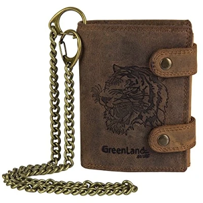 Afbeelding van Greenland Nature Montenegro Portemonnee RFID Leer 9 cm