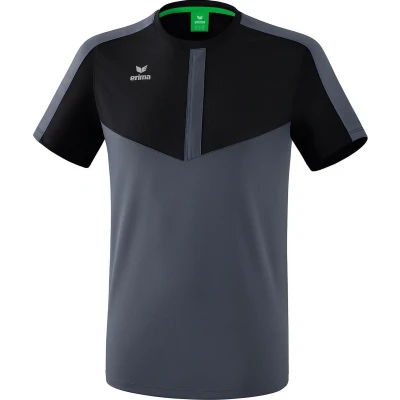 Afbeelding van Erima Squad T shirt zwart/slate grey 128 /