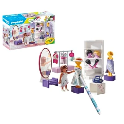 Afbeelding van Playmobil Color Fashion design set 71373