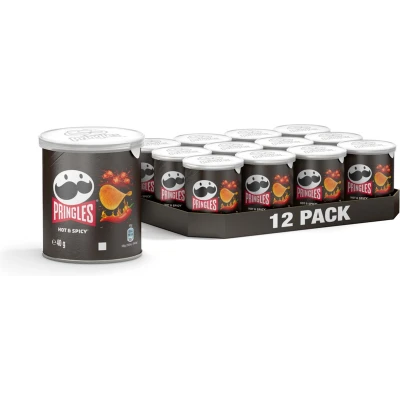 Afbeelding van Pringles Hot &amp; Spicy 12stuks