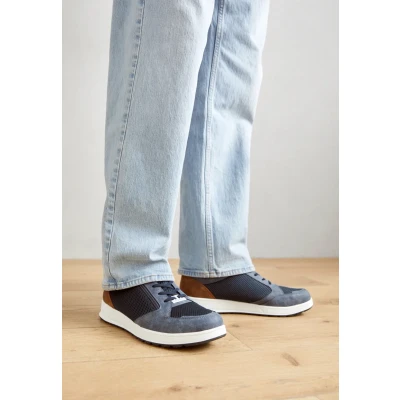 Afbeelding van bugatti Artic Sneakers laag, Heren, Maat: 40, Dark blue Imitatieleer/ textiel
