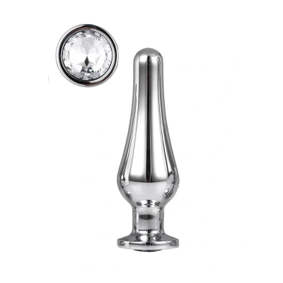 Afbeelding van Buttplug Gleaming Love Zilver Medium