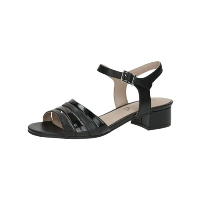 Afbeelding van Caprice Dames 9 28711 44 damessandalen, Zwart/kam, 39 EU