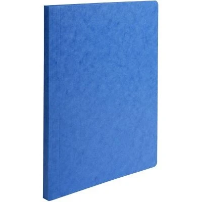 Image de Exacompta 11505H Lot de 50 Chemises à dos rainé 24 x 32 cm pour A4 Bleu