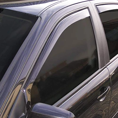 Image de ClimAir Déflecteurs latéraux Noir compatible avec Ford Transit Connect/Tourneo Connect/Grand Tourneo Connect V408 2013