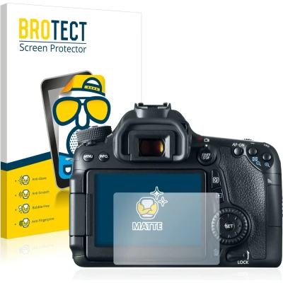 Afbeelding van BROTECT Screenprotector voor Canon EOS 70D Folie Beschermfolie matte (2 Stuks)