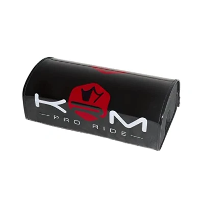Afbeelding van KRM stuurbekleding zwart/rood