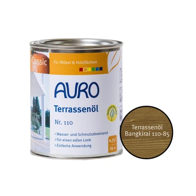 Afbeelding van Auro Terrasolie bangkirai (Nr. 110) 0,75L