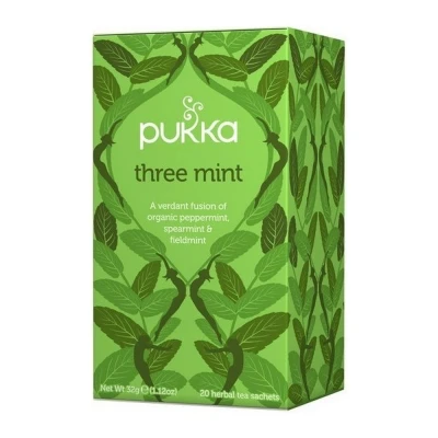 Afbeelding van 4x Pukka Thee Three Mint 20 stuks
