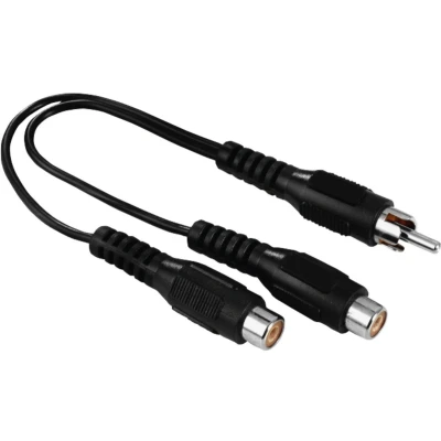 Afbeelding van Hama Adapt Cinch Plug 2 Socket