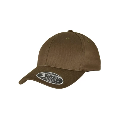 Afbeelding van Flexfit Curved Visor Snapback Pet, Heren, Maat: One Size, Olive