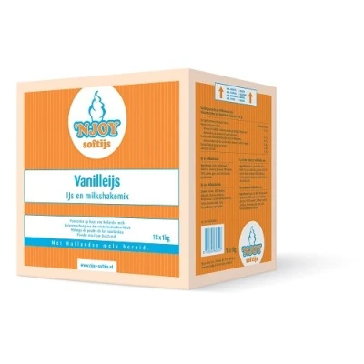 Afbeelding van Njoy IJsmix Poeder Vanille (18x1kg)