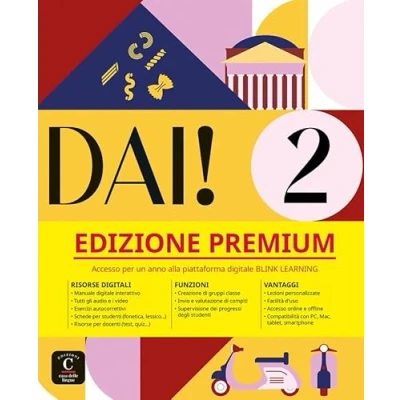 Afbeelding van Dai!2 Libro dello studente + essercizi Edizione premium