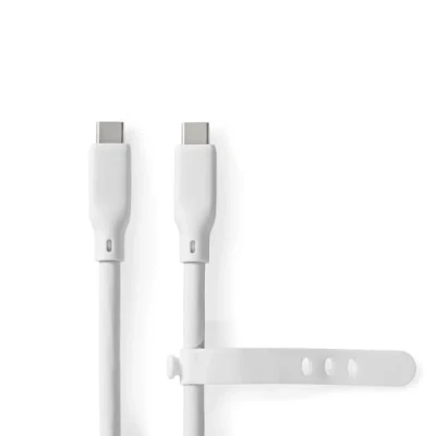 Afbeelding van USB C naar kabel 1 meter 3.2 (Vertind koper, Power Delivery, 240 W, Wit)