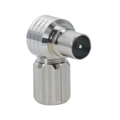 Afbeelding van Coax connector Hirschmann KOKWI 3S (Push On, Haaks, Mannelijk)