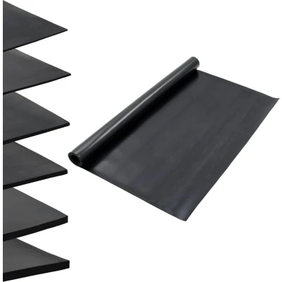Afbeelding van Vloermat anti slip 3 mm glad 1,2x2 m rubber