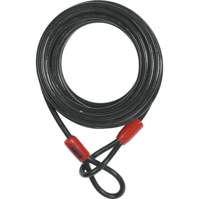 Afbeelding van ABUS Staalkabel diameter 10mm 500cm zonder slot zwart