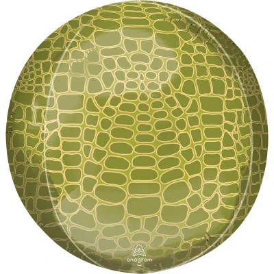 Afbeelding van Orbz ballon krokodillen print 38 cm