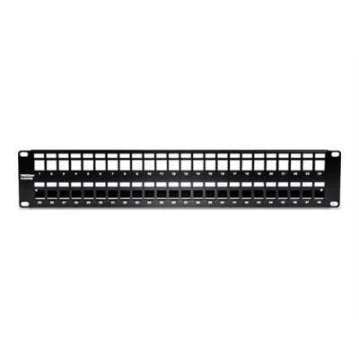 Image de TRENDnet TC KP48S Panneau de brassage (vierge) montable sur rack 2U 19&quot; 48 ports