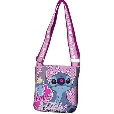 Afbeelding van Coriex Dwarsriem 18 x 20 cm Stitch, roze, Roze
