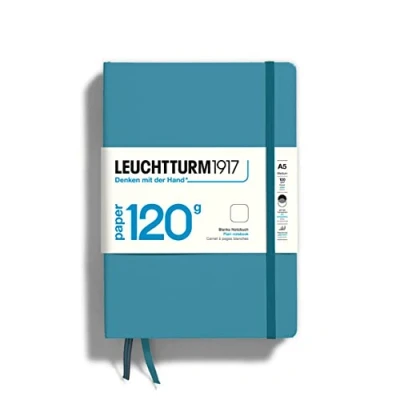 Afbeelding van Leuchtturm1917 A5 Medium 120 grams editie Notitieboek blanco Nordic Blue