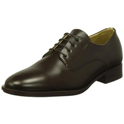 Afbeelding van BOSS Colby DERB Veterschoenen, Heren, Maat: 41.5, Dark brown Leer