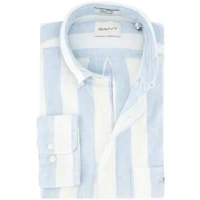 Afbeelding van GANT BOLD Overhemd, Heren, Maat: Large, Fresh blue