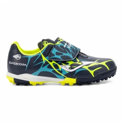 Afbeelding van Joma Super Copa Jr 25 SCJS TF, voor een jongen, Marineblauw, Voetbalschoenen, maat: 27