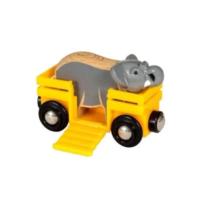 Afbeelding van BRIO Wagon met olifant 33969