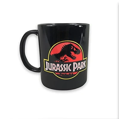 Afbeelding van JURASSIC PARK Logo Black Pod Beker 315ml
