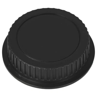 Afbeelding van vhbw Lensafdekking voor Canon EOS 50D, 550D, 5D, 5D Mark II, 600D, 60D, 650D, 6D, 7D camera, kunststof, zwart