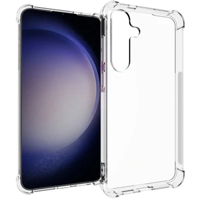 Afbeelding van iMoshion Hoesje Geschikt voor Samsung Galaxy S24 Plus Siliconen Shockproof Case Transparant