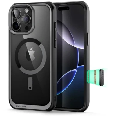 Afbeelding van Supcase UB Geschikt voor iPhone 16 Pro hoesje MagSafe Zwart